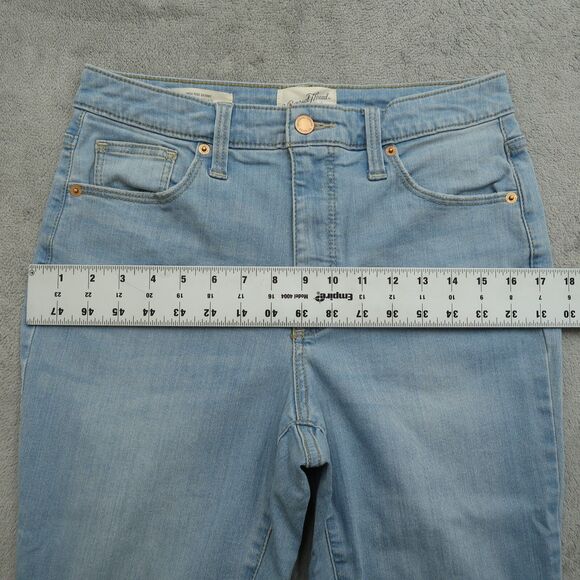 Universal Thread Jeans Women's Size 8/29R Blue High-Rise Skinny 28" Inseam - Picture 5 of 15
